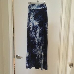 Roz & Ali Blue Tie Dye Maxi 2X